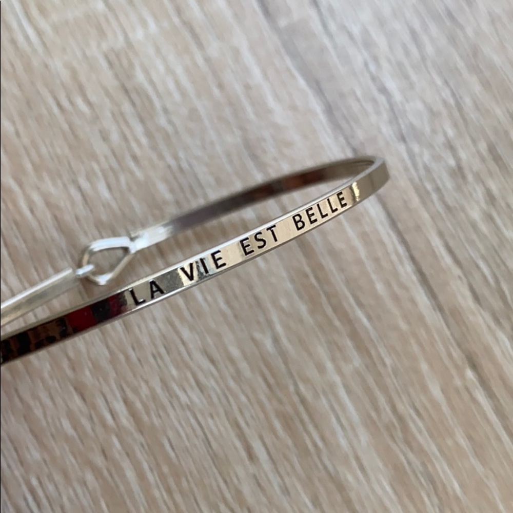 Silver bracelet